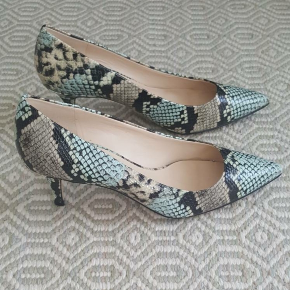 Heels, turquoise. Size 8.5 - Picture 1 of 8